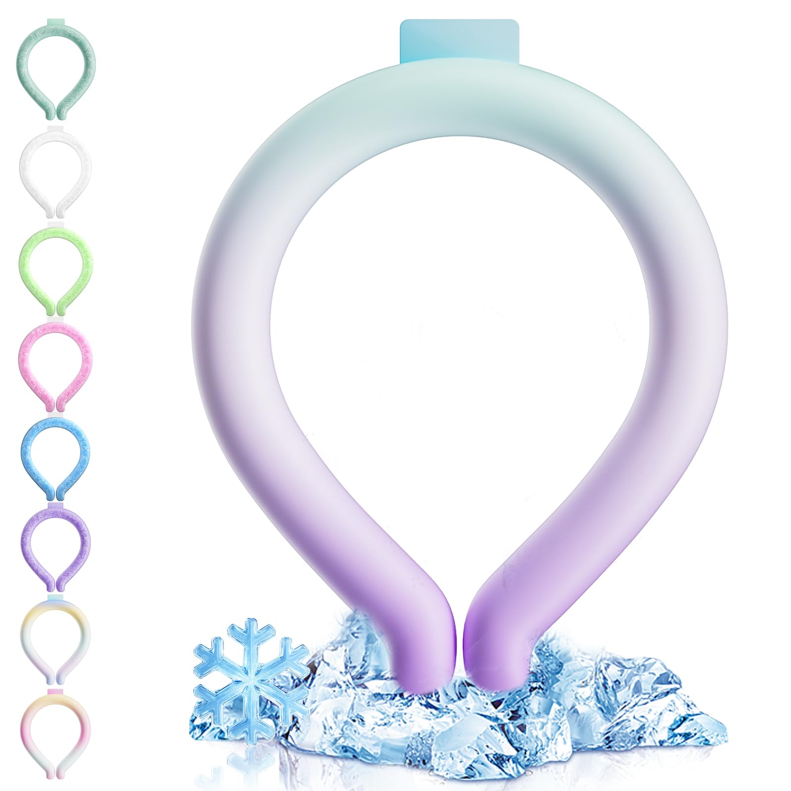 Шрикьюри Лед для шеи Охлаждение шеи Охлаждение Охлаждение Тепловой удар Висит на шее Естественное охлаждение Охлаждение шеи Охлаждение Охлаждение Жара Поездка на работу или