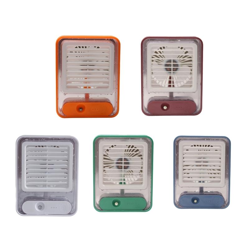 Портативные кондиционеры Вентилятор USB Увлажнение Охлаждение Вентилятор Охлаждение оранжевый