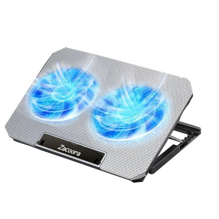 Охлаждение Охлаждение ноутбука Охлаждение Охлаждение оснащено 2 большими 5-позиционными регуляторами объема воздуха для компьютера Низкий 2 USB Металлическая сетка, раздвижная со светодиодной лентой